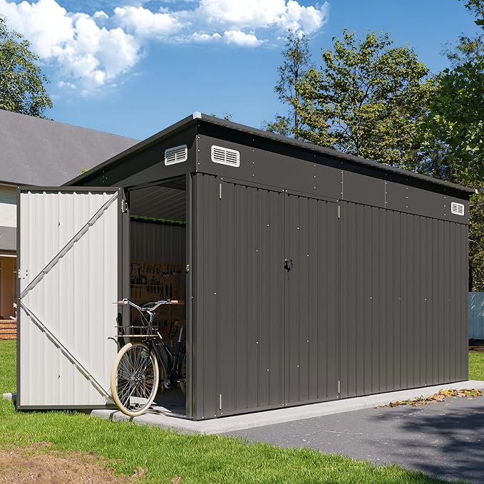 8'x12' Outdoor Shed Lean to Storage Sheds - Image 9