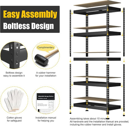 PrimeZone Heavy Duty Storage Shelves - Image 4