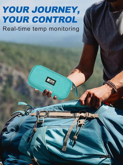 Insulin Cooler Travel Case, TSA Approved Refrigerated Medicine Travel Bag - Image 2