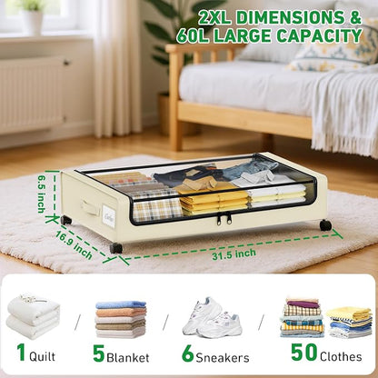Beborxue Under Bed Storage - Image 3