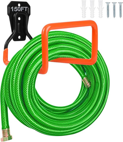 Garden Hose Holder Wall Mount Heavy Duty Garden Hose Hanger Free Standing Metal by PeoMev
