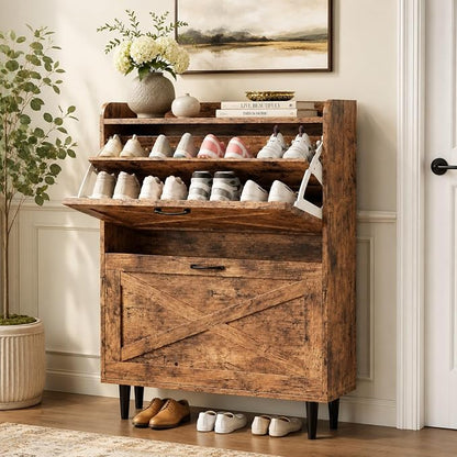 VINGLI Shoe Storage Cabinet for Entryway by VINGLI