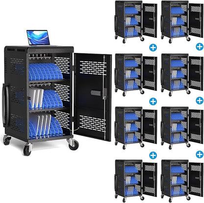 8 Pack | Fully Assembled 30 Bay Multi Device Charging Station by POCHAR-FactoryDirectCustomizedProducts