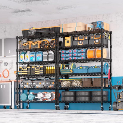 PrimeZone 6 Tier Wire Shelving - Image 9