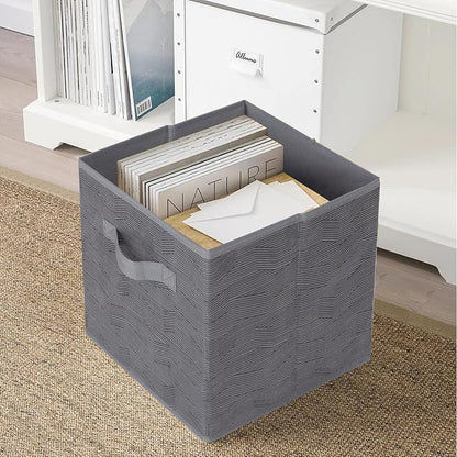 ShellKingdom Storage Bins, Foldable Fabric Storage Cubes and Cloth Storage - Image 6