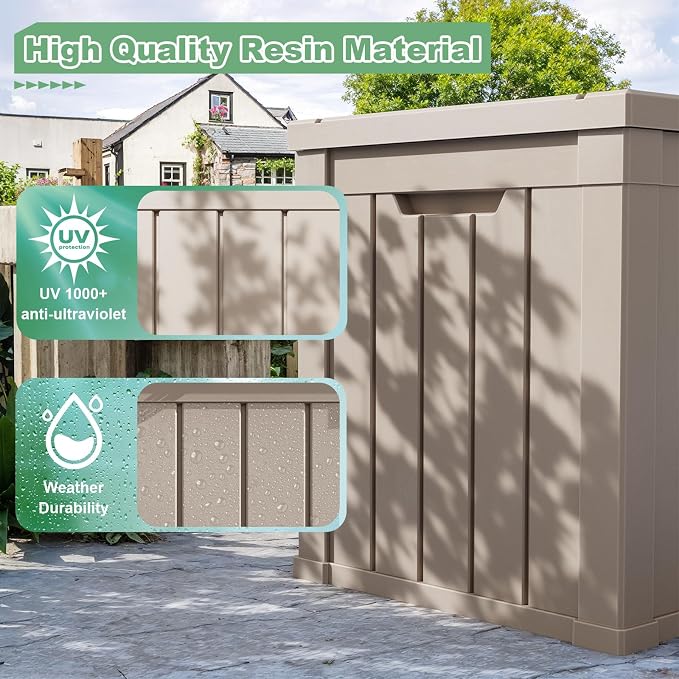 DRATO 50 Gallon Deck Box, Outdoor Storage Box - Image 5