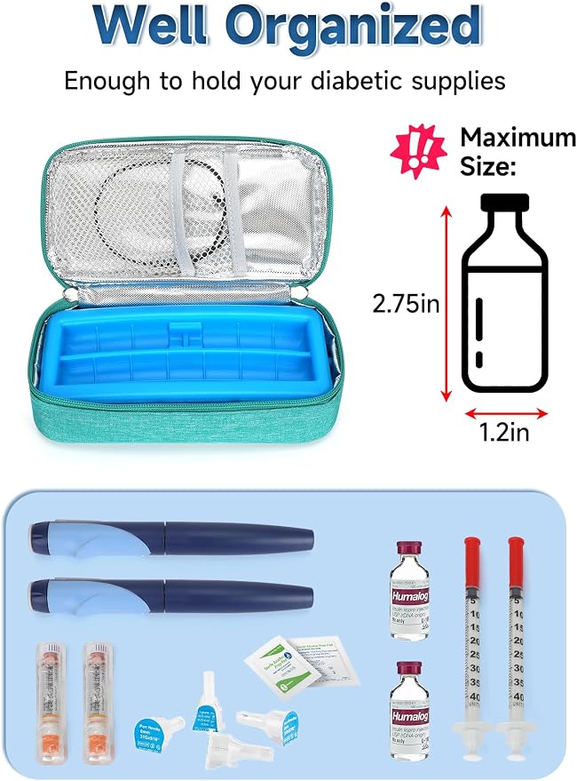 YOUSHARES Insulin Cooler Travel Case - Image 5