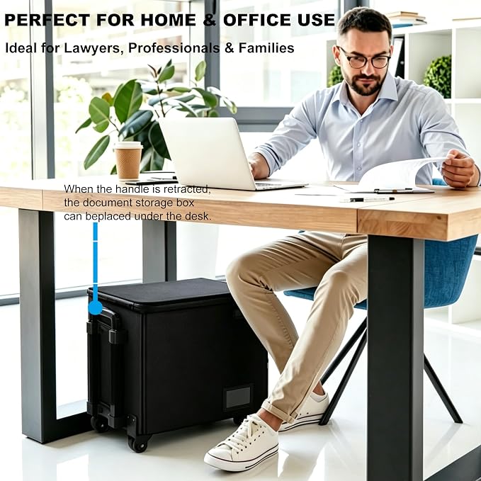 Fireproof Rolling File Box - Image 4