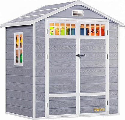 DWVO 6x4.4 FT Outdoor Storage Shed by DWVO