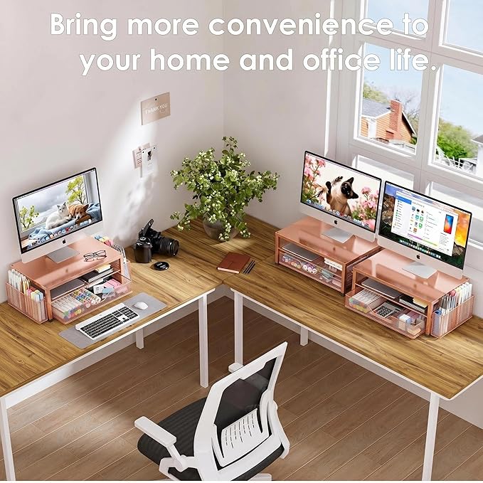 OPNICE Computer Monitor Stand Riser, Desk Organizer - Image 7