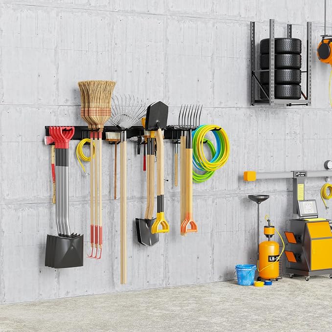 Tool Storage Rack, 48 Inch Heavy Duty Garage Wall Organzier - Image 2