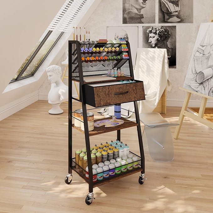3 Tier Rolling Cart - Image 7