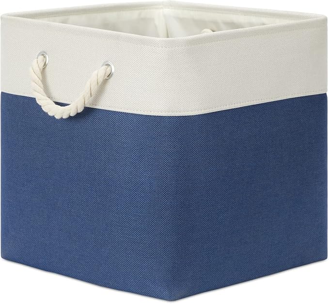Bidtakay Storage Baskets Large Cube Storage Bins Fabric Baskets - Image 9