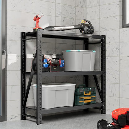 Garage Shelving Unit Rustproof 50“W Heavy Duty Storage Shelves Easy Assembly 3 - Image 6