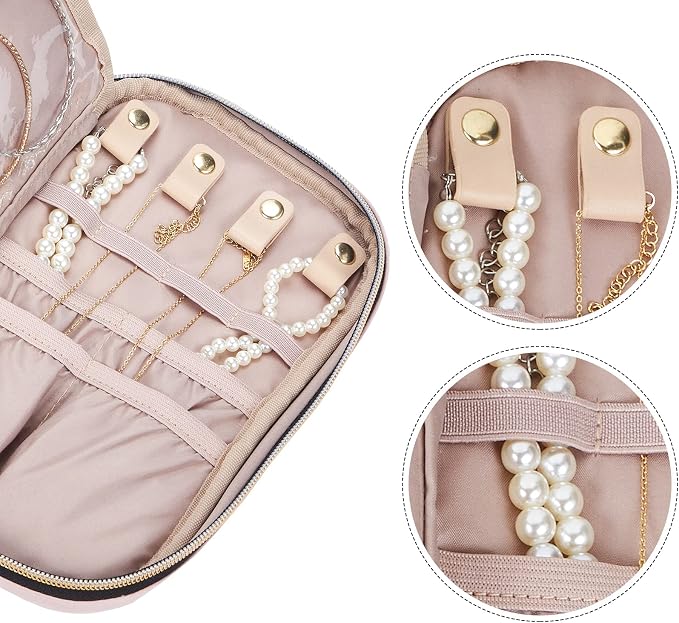 NISHEL Travel Jewelry Case, Holiday Organizer - Image 4