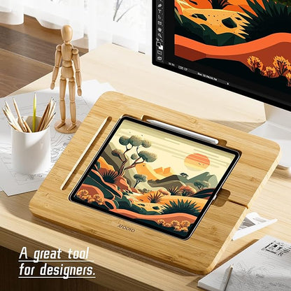 Bamboo Tablet Drawing Stand - Image 2