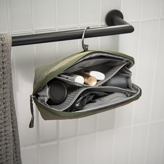Peak Design Small Wash Pouch, Weatherproof Travel Toiletry Bag, Upright or - Image 9