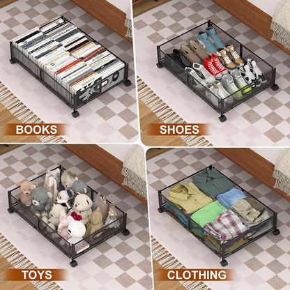 Under Bed Storage Containers, 2 Pack Foldable Underbed Storage Containers - Image 7