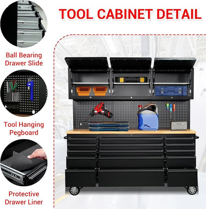 CT Copper Tailor 72-inch Rolling Tool Chest - Image 5