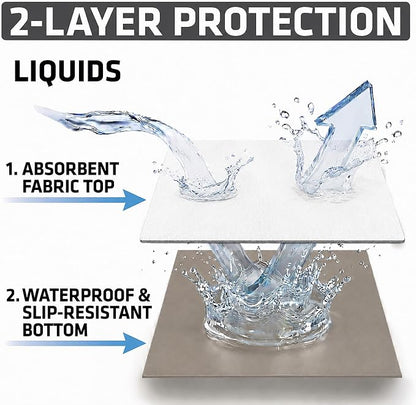 Drymate Premium Luxury Shelf & Drawer Liner, Thick Cushioned Fabric, - Image 9