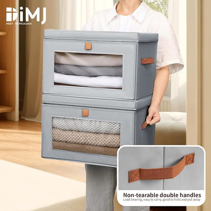 DIMJ Storage Bins with Lids - Image 4