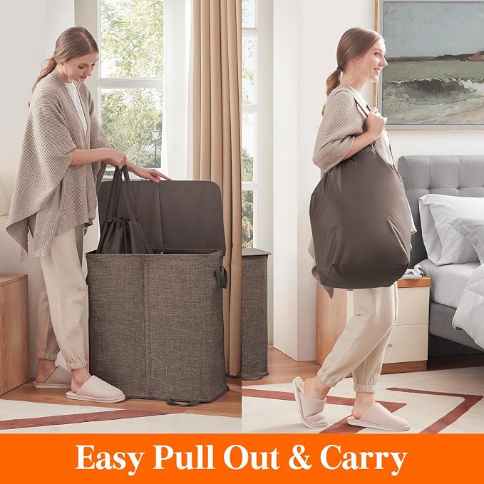 Lifewit Double Laundry Hamper - Image 4