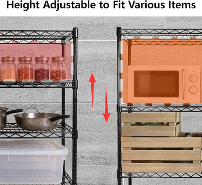 GDFStudio 4-Tier Storage Shelves - Image 4