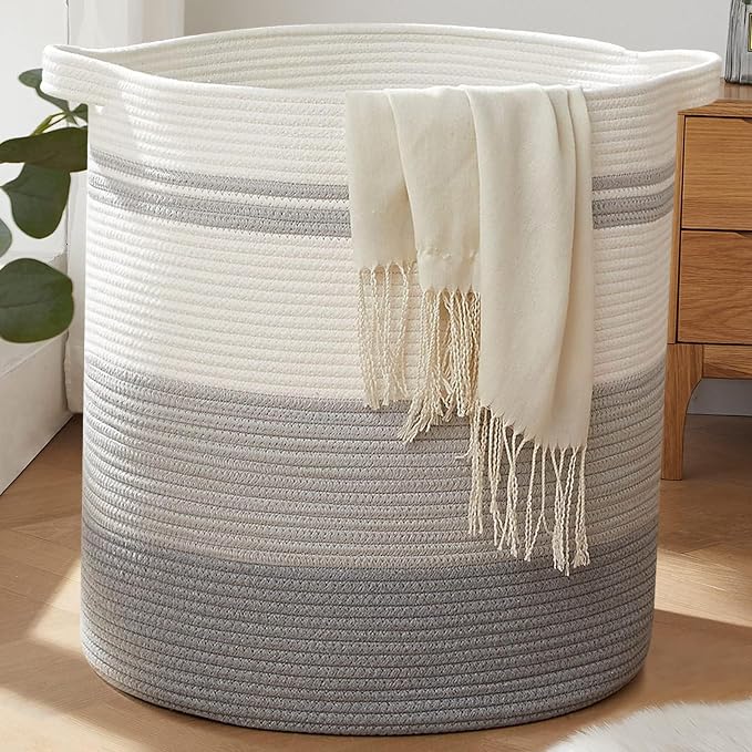 OIAHOMY 115L Laundry Baskets Hamper by MasterofSpaceOptimization