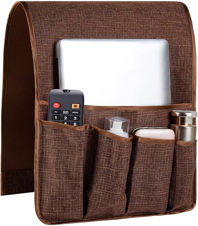 FLYILY Sofa Armrest Organizer Non-Slip Arm Chair Hanging Caddy Remote Control by FLYILY