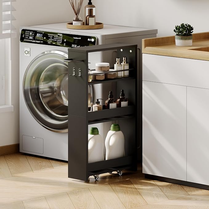 ChooChoo 4-Tier Slim Storage Cart - Image 3