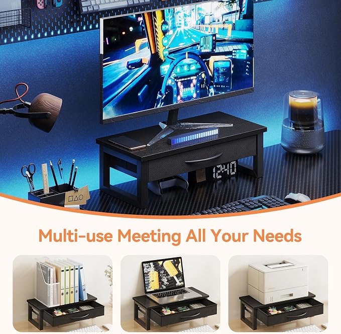 Computer Monitor Stand Riser, Desk Organizers and Accessories - Image 5
