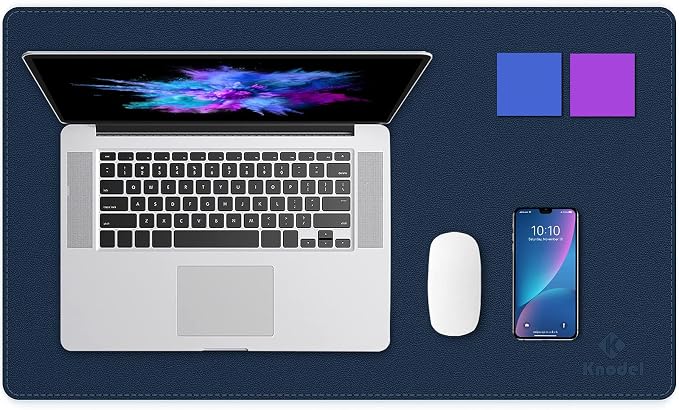 K KNODEL Desk Mat, Dual-Sided Office Desk Pad, Waterproof Desk Mat by K+KNODEL