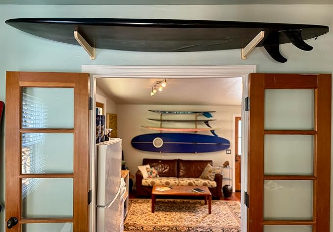 Surfboard Wall Mount, Suitable for Longboards and Shortboards, Snowboards - Image 3