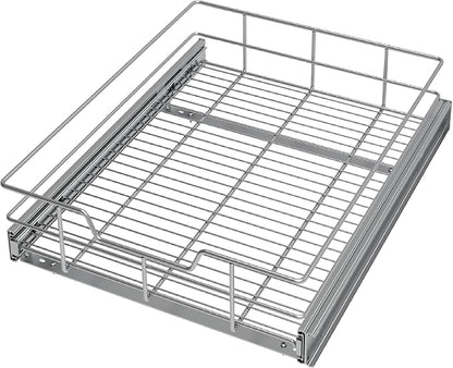 Pull Out Cabinet Organizer 17" W X 22" D, Slide Out Drawers by STORKING