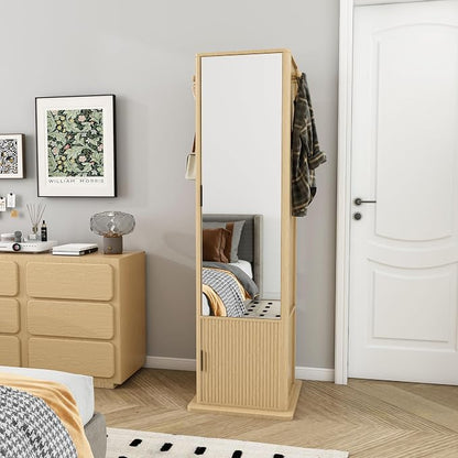 Montary 360° Rotating Makeup & Jewelry Cabinet by Montary