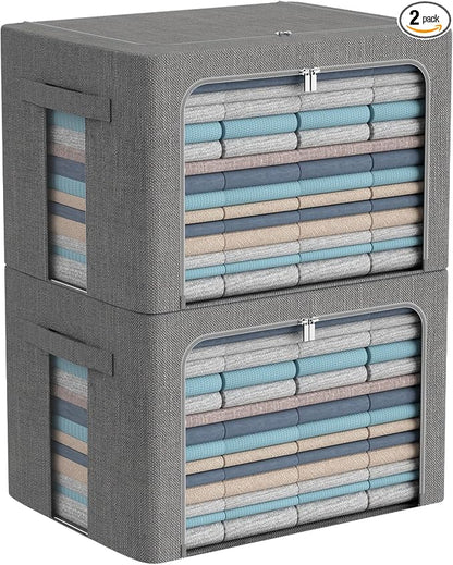 CYhom Extra Large Clothes Storage Bins by CYhom