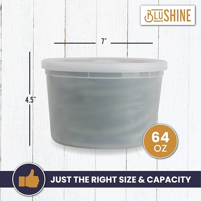 Plastic Deli Food Storage Containers - Image 6
