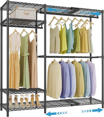 VIPEK X20 Plus Expandable Reach-in Closet Rack Adjustable from 3'9" to 5'2" by VIPEK