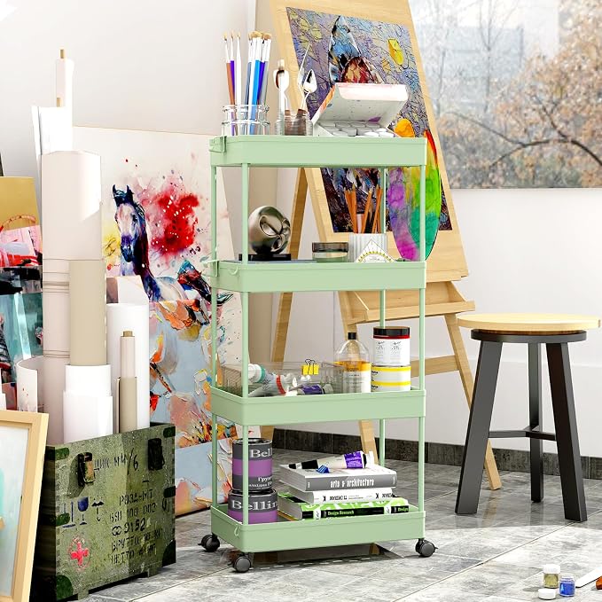 SPACELEAD 4 Tier Rolling Cart - Image 5