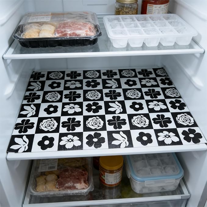 Drawer and Shelf Liner for Kitchen Cabinet, Non Adhesive Anti-Slip Double Layer - Image 7