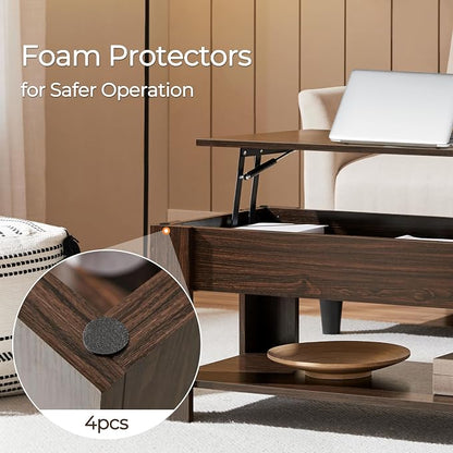 Yaheetech Lift Top Coffee Table - Image 9