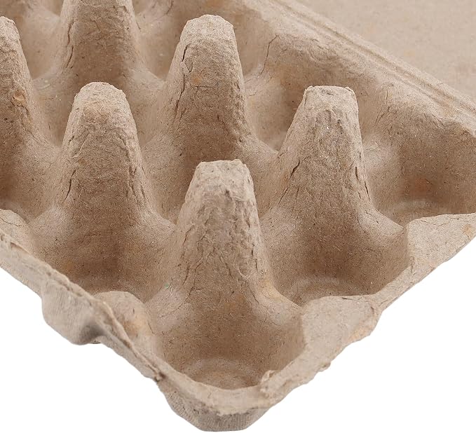 60 Pack 12 Count Quail Egg Cartons, Paper Pulp Quail Egg Holders, Bulk Quail - Image 3