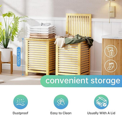 SMIBUY Double Laundry Hamper - Image 7