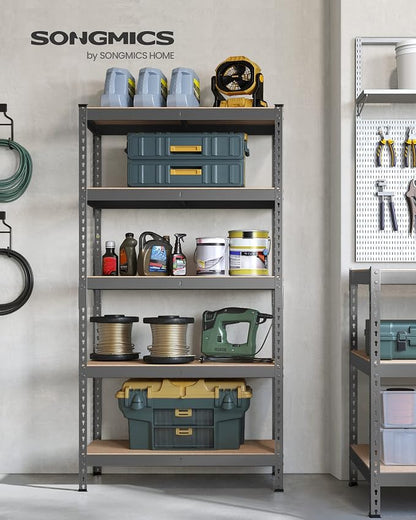 SONGMICS 5-Tier Storage Shelves, Load 2310 lb, Garage Storage, Boltless Assembly - Image 2