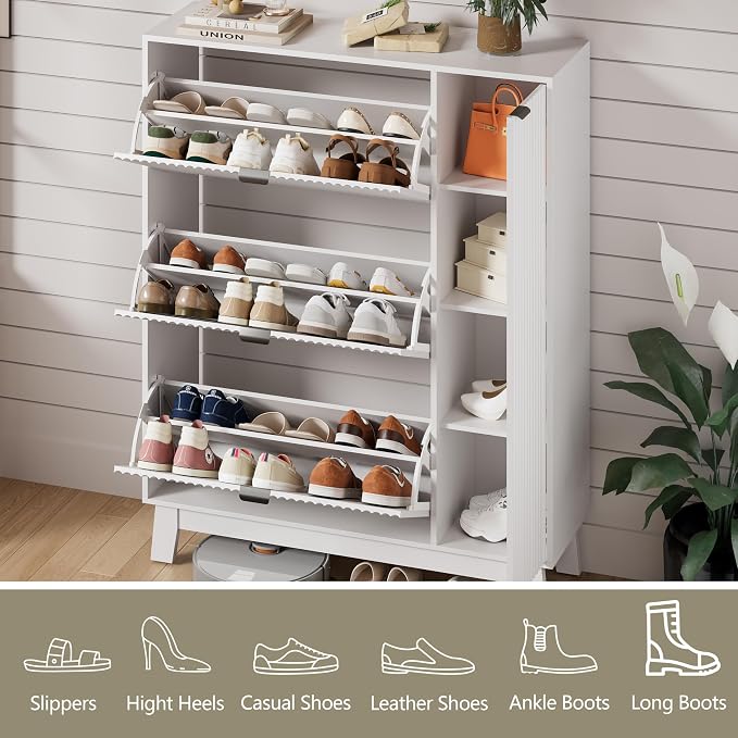 Shoe Cabinet Storage for Entryway - Image 4