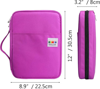 JAKAGO 220 Slots Colored Pencil Case Large Capacity Pen Holder - Image 2