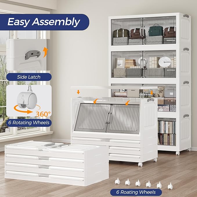 150Gal Extra Large Stackable Storage Bins - Image 5