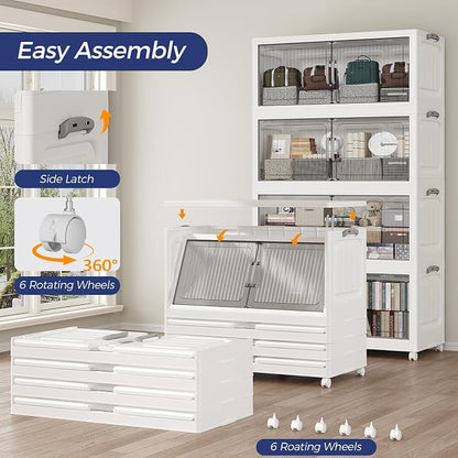 120Gal Extra Large Stackable Storage Bins - Image 7