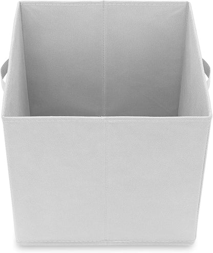 Casafield Set of 6 Collapsible Fabric Cube Storage Bins, Cubby Organizers & More - Image 4