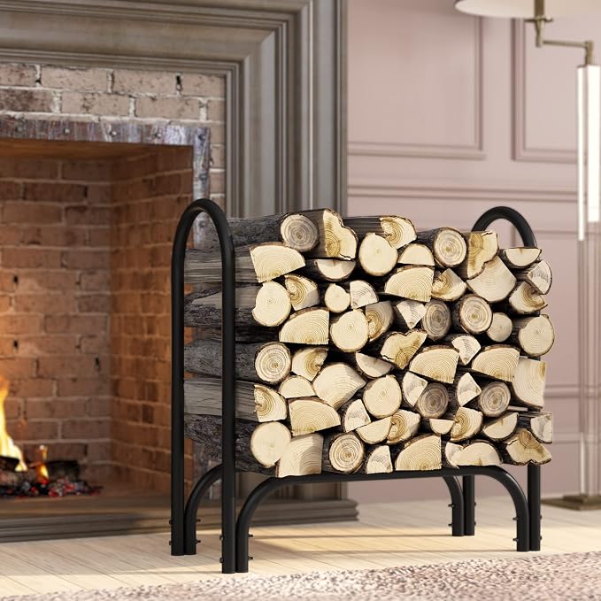 Fire Beauty Firewood Rack Log Holder, Log Storage Holder, Storage Rack - Image 5